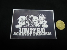 United Against Fascism nálepka 10x7cm