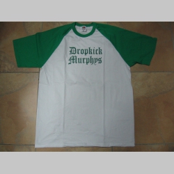 Dropkick Murphys bielozelené pánske tričko 100%bavlna