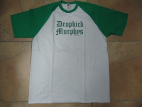 Dropkick Murphys bielozelené pánske tričko 100%bavlna