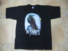 In Flames, pánske tričko čierne 100%bavlna  