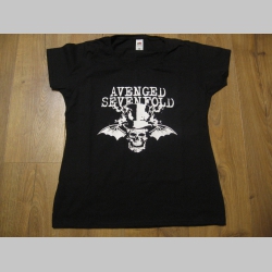 Avenged Sevenfold dámske čierne tričko 100%bavlna 