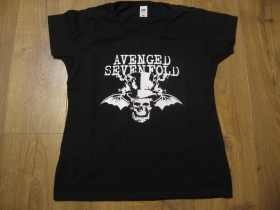 Avenged Sevenfold dámske čierne tričko 100%bavlna 