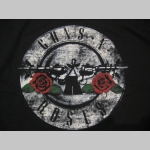 Guns n Roses  čierne dámske tričko materiál 100% bavlna