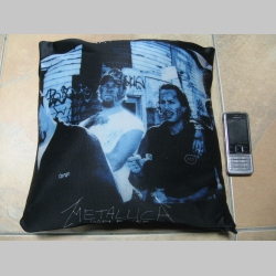 Metallica, vankúšik cca.30x30cm 100%polyester