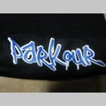 Parkour  Zimná čiapka na založenie v zátylku s tlačeným logom univerzálna veľkosť 65%akryl 35%vlna