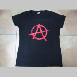 Anarchy áčko v krúžku dámske tričko 100%bavlna značka Fruit of The Loom