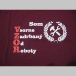 Som vzorne zadrbaný od roboty pánske tričko 100%bavlna značka Fruit of The Loom