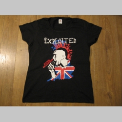 Exploited - Punk Invasion, dámske tričko, čierne 100%bavlna 