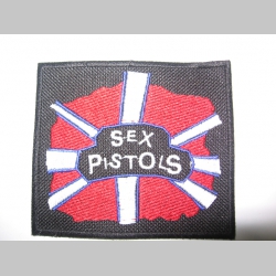 Sex Pistols, vyšívaná nášivka cca. 5x5cm