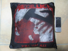 Metallica, vankúšik cca.30x30cm 100%polyester