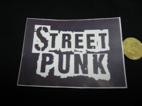 Street Punk nálepka 10x7cm