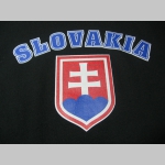 Slovakia - tmavomodré pánske tričko pánske tričko 100%bavlna Fruit of The Loom 