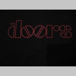 Doors čierne pánske tričko materiál 100% bavlna