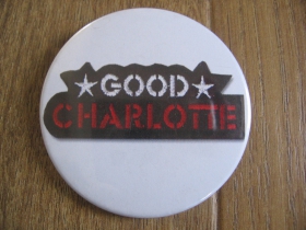Good Charlotte odznak veľký, priemer 55mm