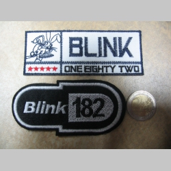 Blink 182   nažehľovacia vyšívaná nášivka (možnosť nažehliť alebo našiť na odev)  cena za 1ks!!!