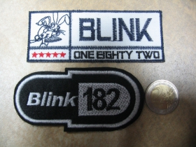 Blink 182   nažehľovacia vyšívaná nášivka (možnosť nažehliť alebo našiť na odev)  cena za 1ks!!!