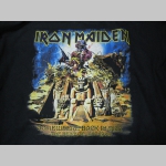 Iron Maiden mikina na zips s kapucou stiahnuteľnou šnúrkami