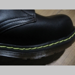 T-REX 8.dierkové čierne topánky z pravej kože najvyššej akosti - TOP KVALITA!!!