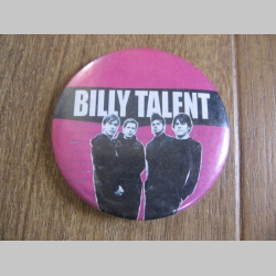 Billy Talent odznak veľký, priemer 55mm