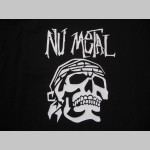 Nu Metal čierne teplákové kraťasy s tlačeným logom