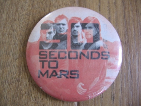 30 Seconds to Mars odznak veľký, priemer 55mm