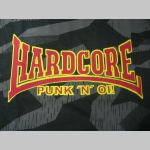 Hardcore Punk n Oi!  nočný maskáč-Nightcamo SPLINTER, pánske tričko 100%bavlna