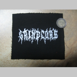 Grindcore  potlačená nášivka rozmery cca. 12x6cm (po krajoch neobšívaná)