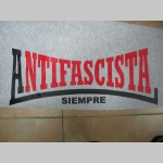 Antifascista siempre tepláky s tlačeným logom