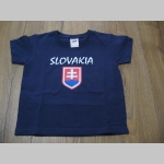 Slovakia - Slovensko  detské tričko 100%bavlna značka Fruit of The Loom