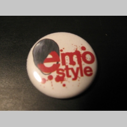 Emo style  odznak priemer 25mm