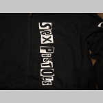 Sex Pistols,  čierna mikina na zips s kapucou 70%bavlna 30%visk&oacute;za