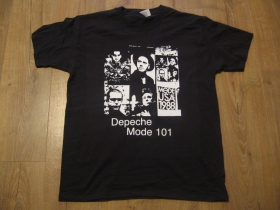 Depeche Mode 101 čierne pánske tričko materiál 100% bavlna