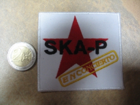 Ska-P  nažehľovacia vyšívaná nášivka (možnosť nažehliť alebo našiť na odev)