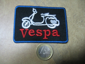 Vespa nažehľovacia nášivka vyšívaná (možnosť nažehliť alebo našiť na odev)