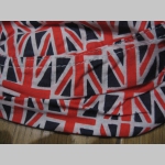 UNION JACK - Britská vlajka  šatka na hlavu s tenším viazaním vzadu materiál 100% bavlna, univerzálna veľkosť  