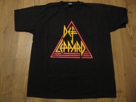 Def Leppard čierne pánske tričko materiál 100% bavlna