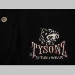 Tysonz čierna pánska polokošela materiál 100%bavlna posledný kus veľkosť XXL