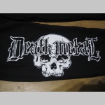 Death Metal  čierne tepláky s tlačeným logom