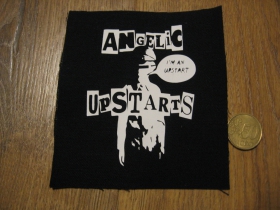 Angelic Upstarts  malá potlačená nášivka rozmery cca. 12x12cm (neobšívaná)