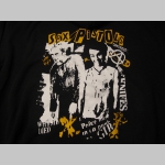 Sex Pistols,  čierna mikina na zips s kapucou 70%bavlna 30%visk&oacute;za