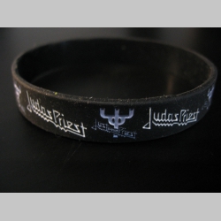 Judas Priest pružný silikónový náramok s vyrazeným motívom 