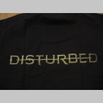 Disturbed čierne dámske tričko materiál 100% bavlna