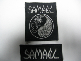 Samael, vyšívaná nášivka, cca.5x5cm,  cena za 1ks!!! 