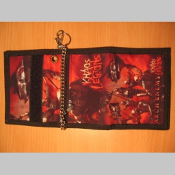 Arch Enemy, hrubá pevná textilná peňaženka s retiazkou a karabínkou