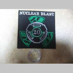 Nuclear Blast  nažehľovacia vyšívaná nášivka (možnosť nažehliť alebo našiť na odev)