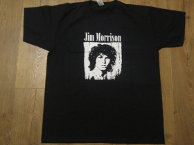 Jim Morrison čierne pánske tričko materiál 100% bavlna