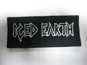 Iced Earth, vyšívaná nášivka cca.8x3cm