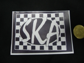 SKA nálepka 10x7cm