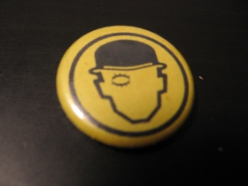 Clockwork Orange silueta  odznak priemer 25mm