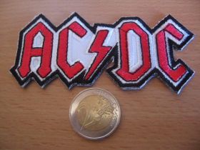 AC/DC   nažehľovacia nášivka (možnosť nažehliť alebo našiť na odev) 